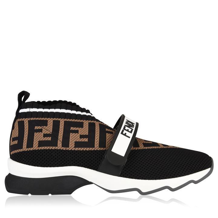 fendi trainers black
