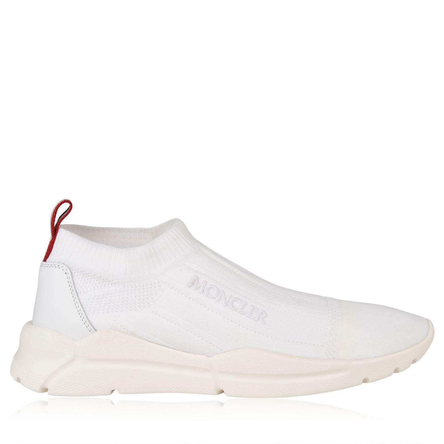 Moncler Leather Adon Logo Trainers in 