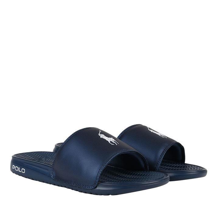 Ralph lauren rodwell sliders white hot sale