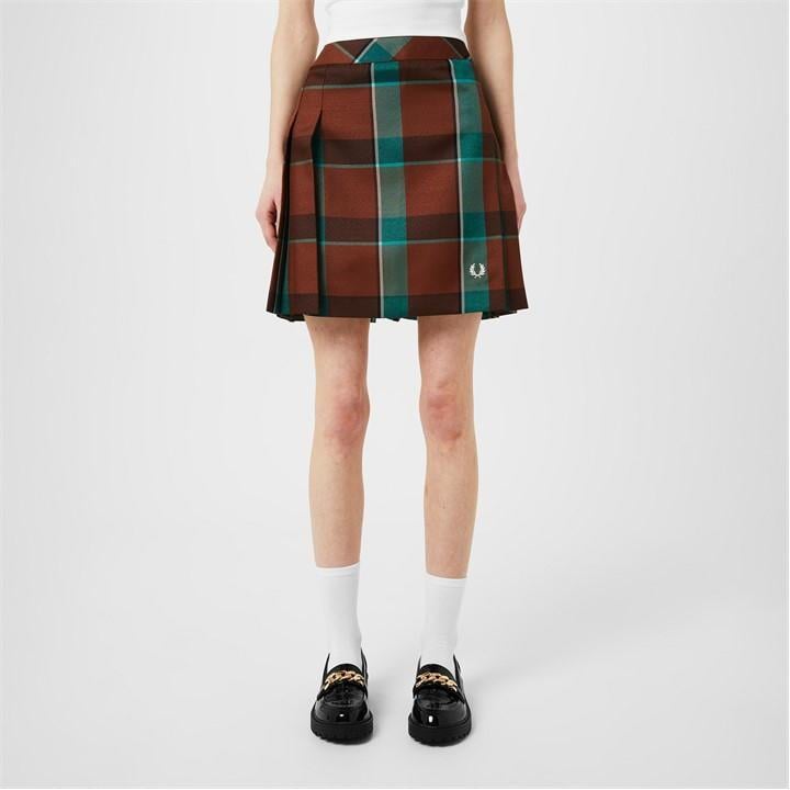 Fred Perry Fred Pleatd Skt Ld34 in Black | Lyst UK