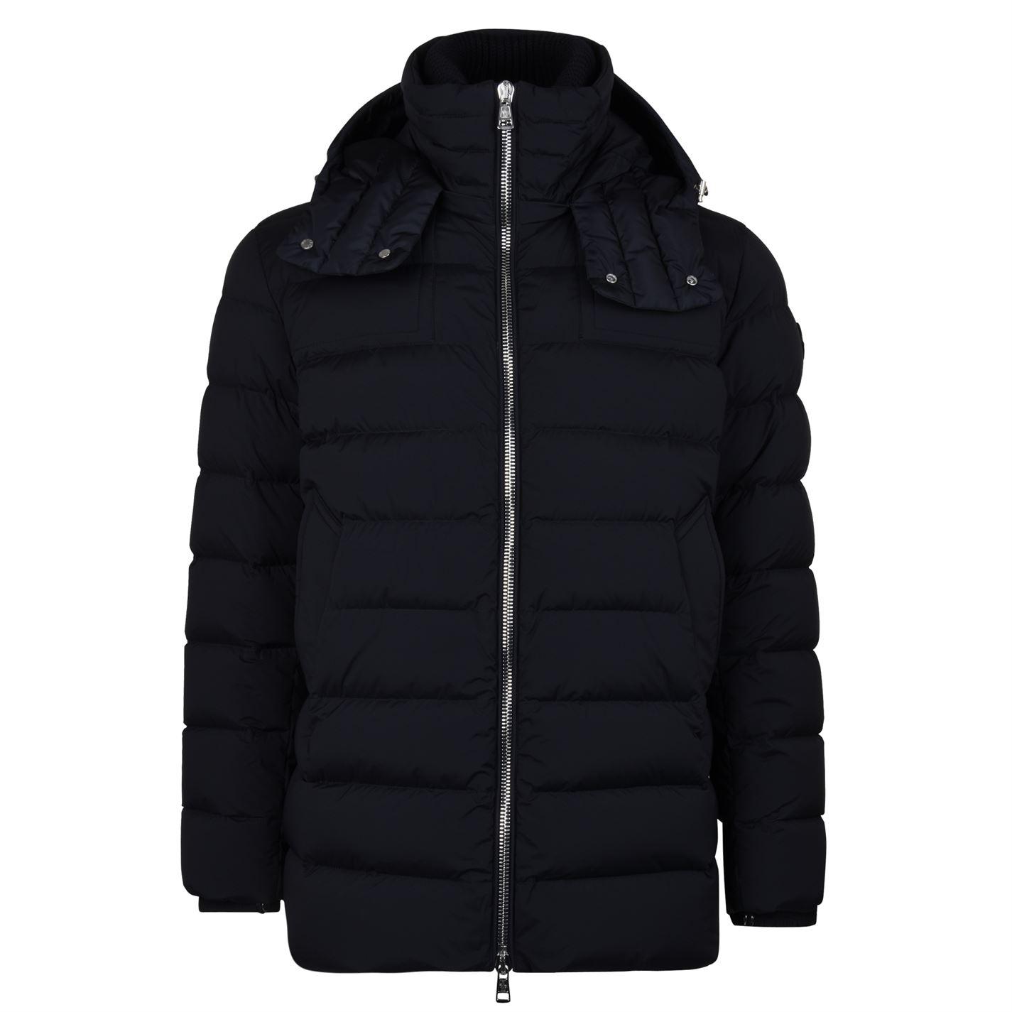 Moncler Rubber Mathieu Padded Coat in 