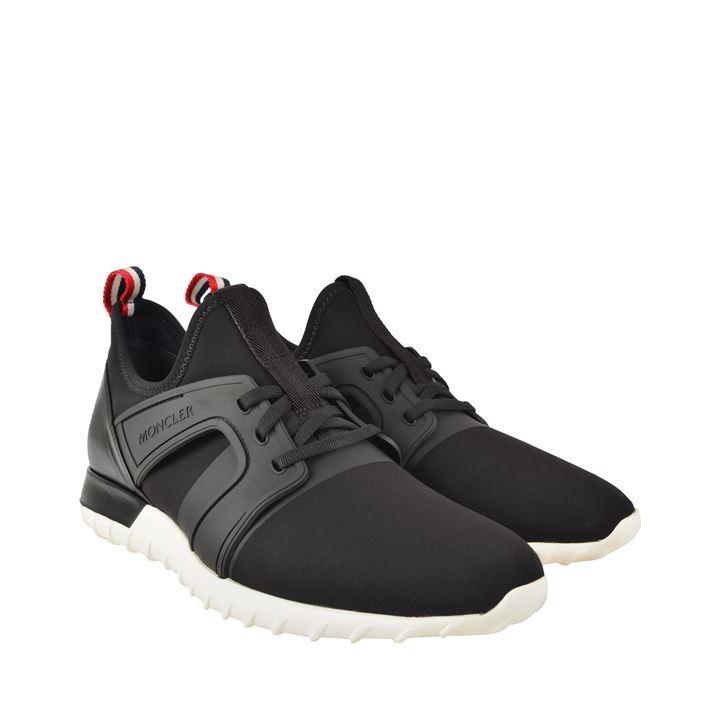 moncler neoprene emilien low top trainers