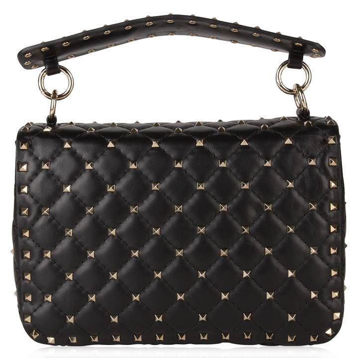 valentino rockstud spike chain bag