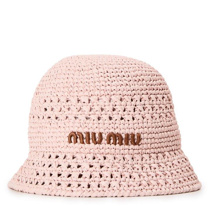 Miu Miu Bucket Hat in Pink | Lyst UK display picture 1