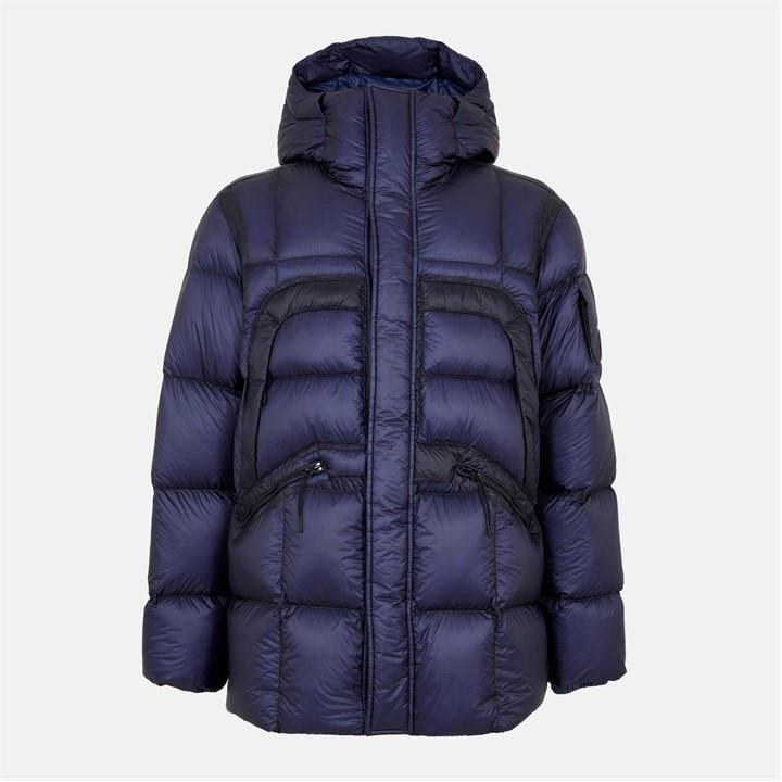 Company Down Jacket in Blue for Men Lyst UK