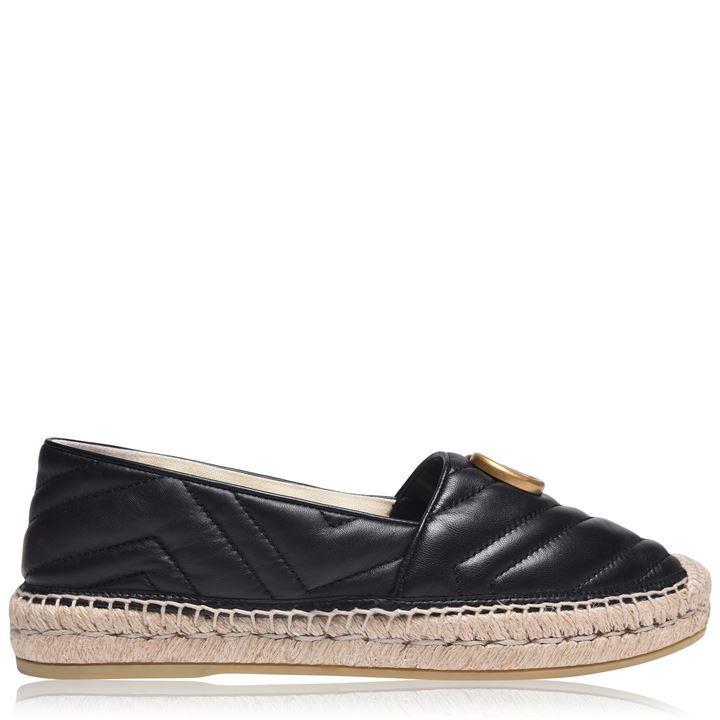USA STOCK New Women canvas Flat Espadrille Denim Floral Blue