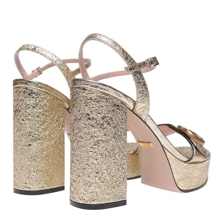 gucci women's marmont high block heel sandals