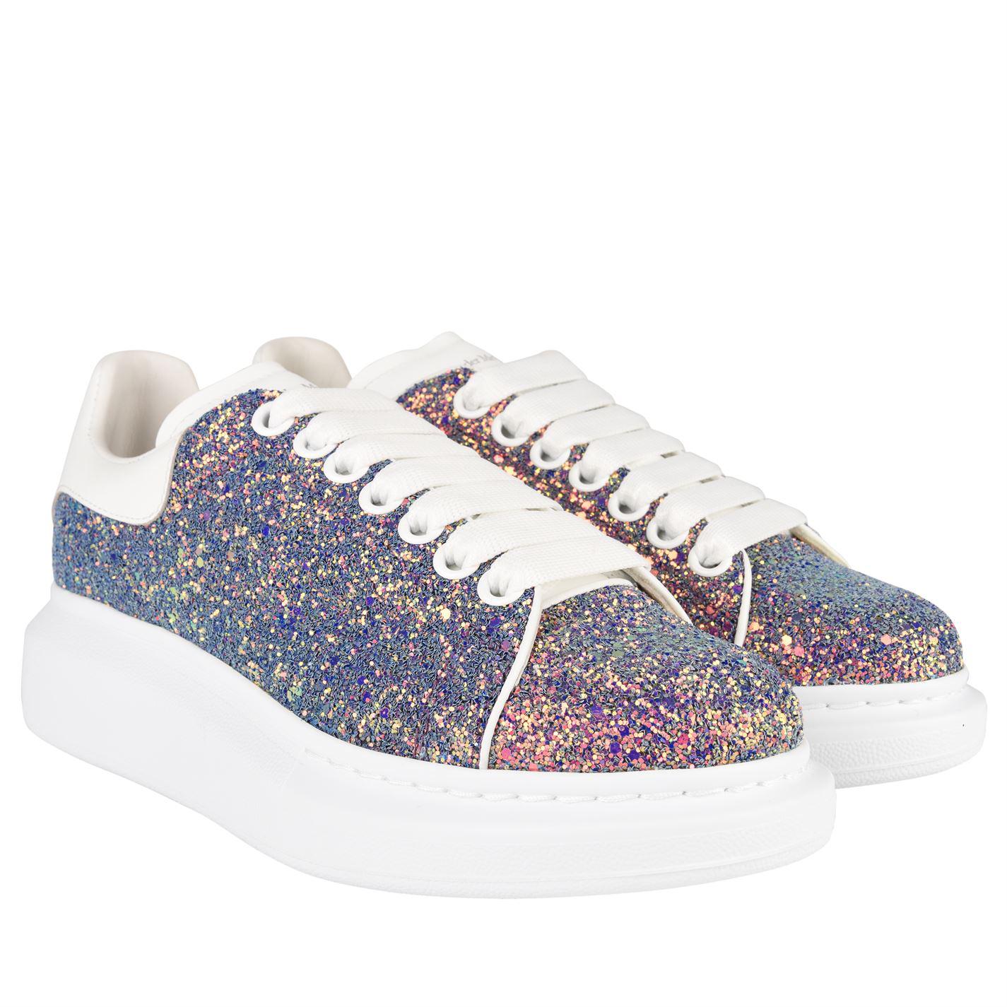 alexander mcqueen glitter