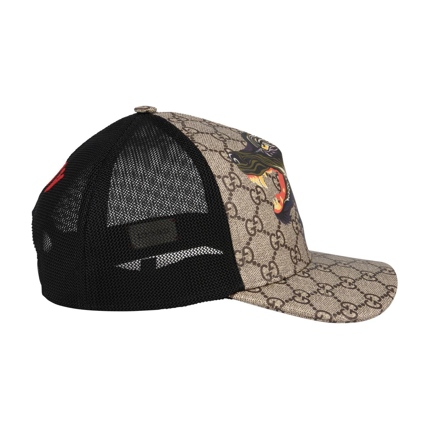 gucci supreme wolf hat