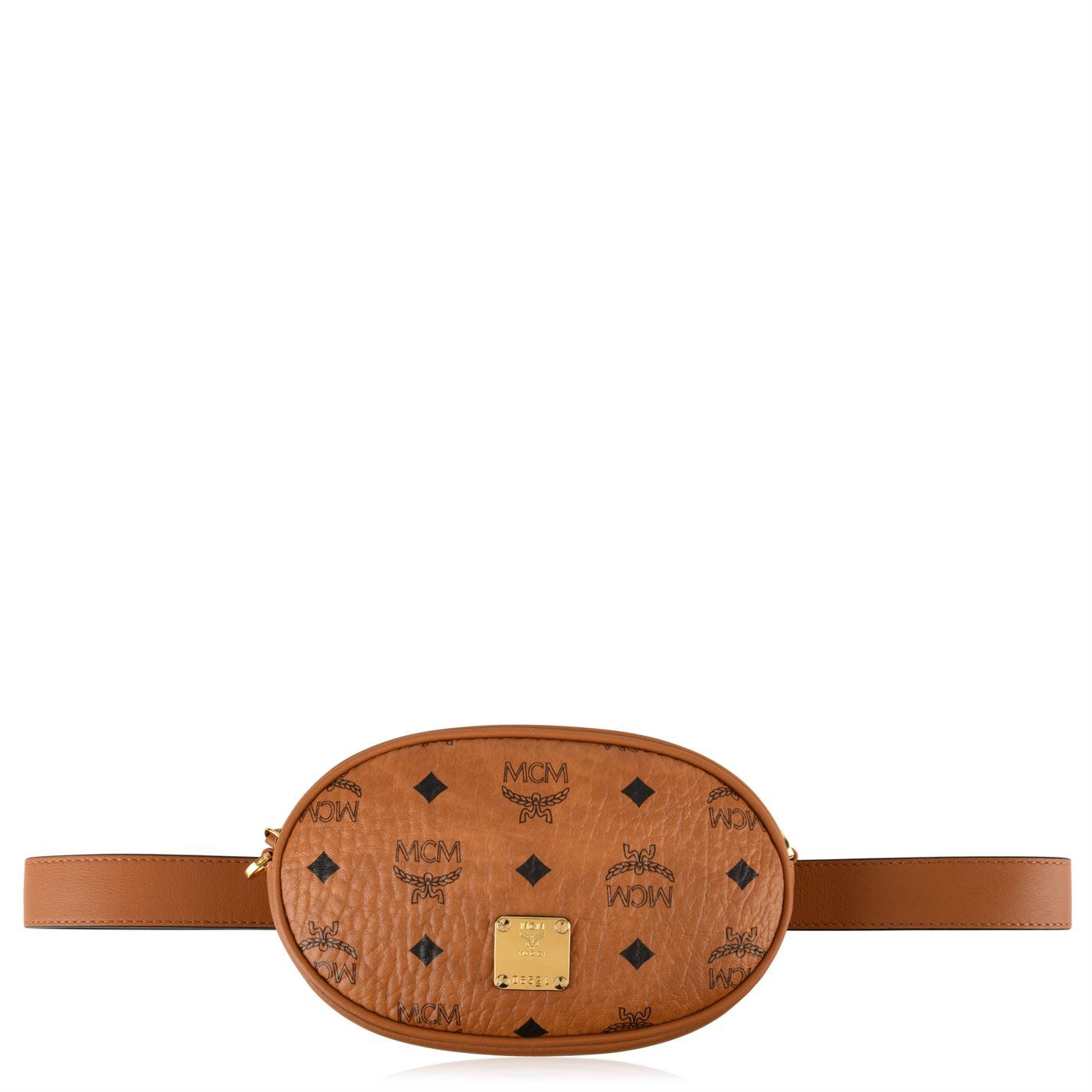 Lyst MCM Essential Original Visetos Belt Bag in Brown