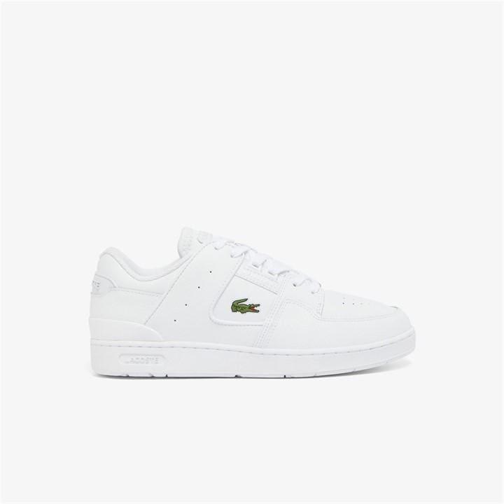 lacoste white trainers sale