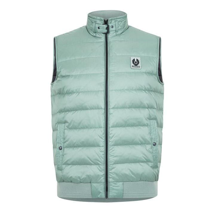 Belstaff Circuit Gilet in Green for Men Lyst UK
