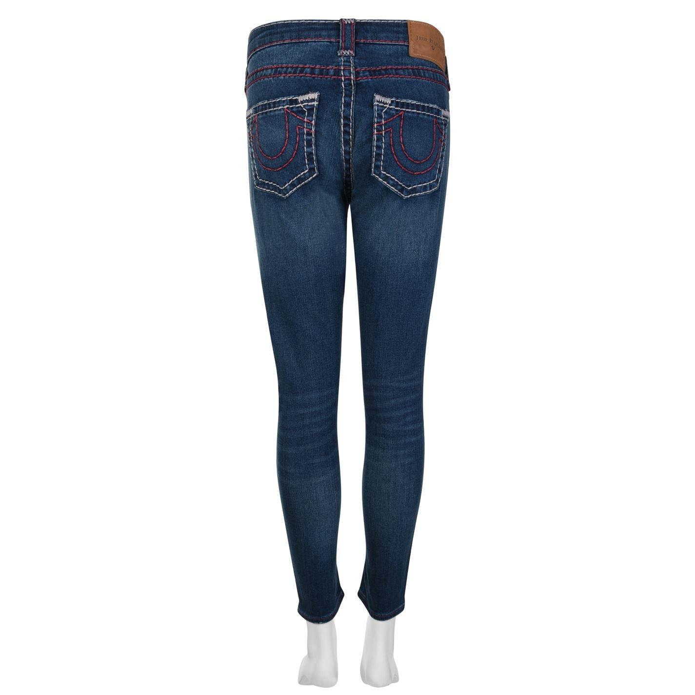 True Religion Denim Jennie Curvy Skinny Jeans in Blue - Lyst