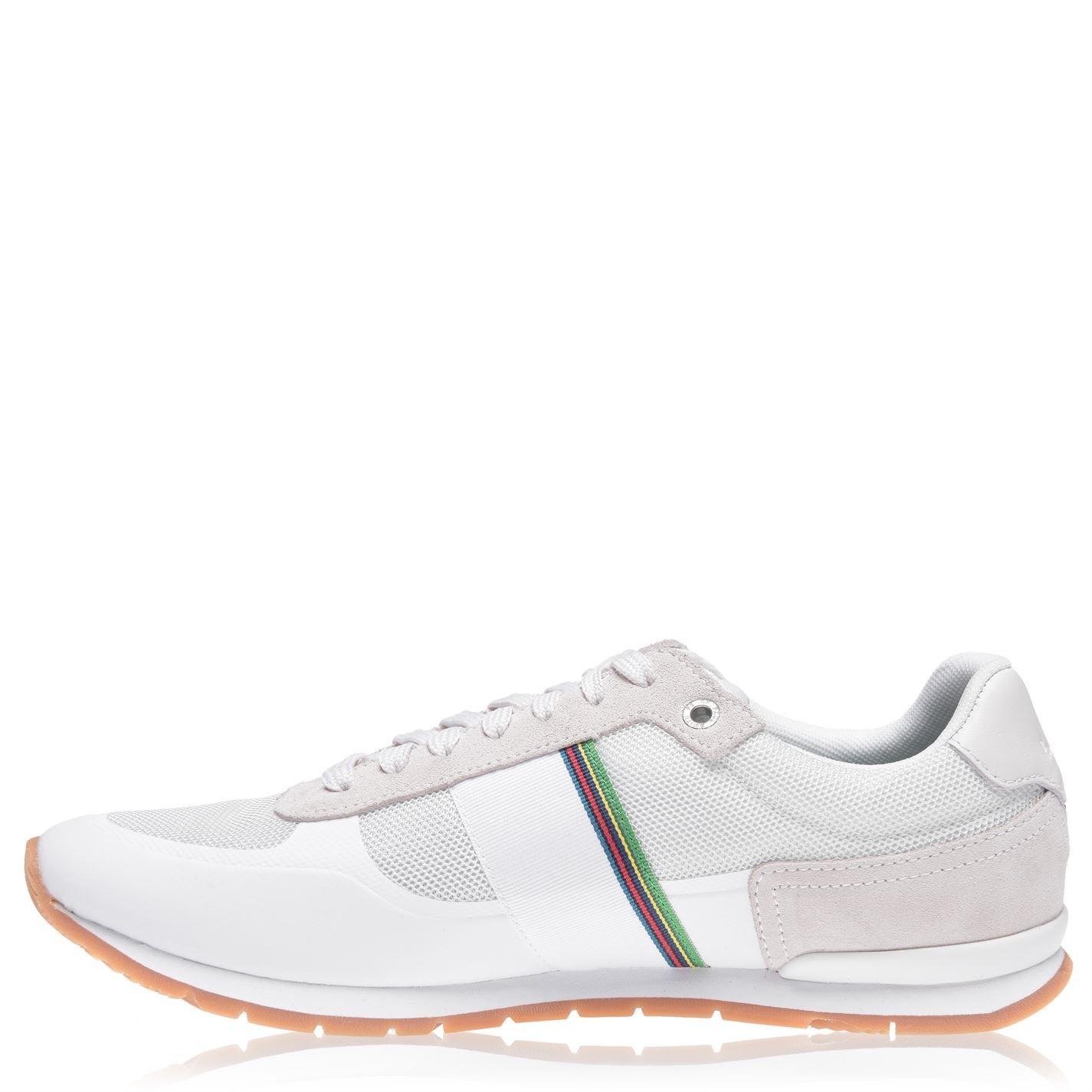 PS by Paul Smith Leather Huey Runner Trainers in White 01 (White) for ...