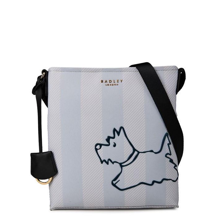 Radley Palace Gardens Zip Top Crossbody Bag in White | Lyst UK