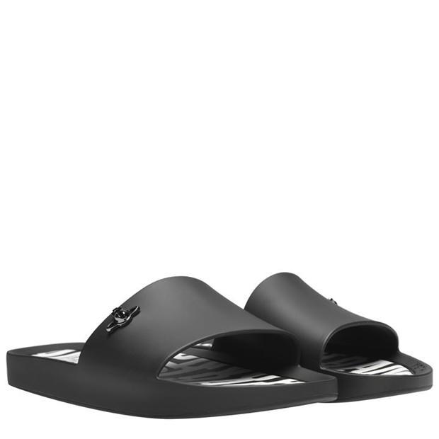 Vivienne Westwood X Melissa Black Contrast Beach Sliders | Lyst UK