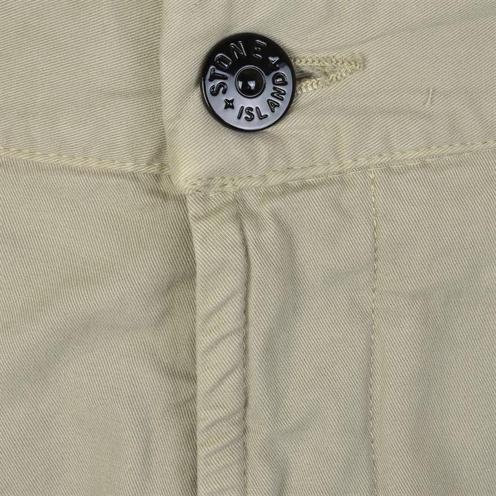 stone island elasticated cuff chino trousers
