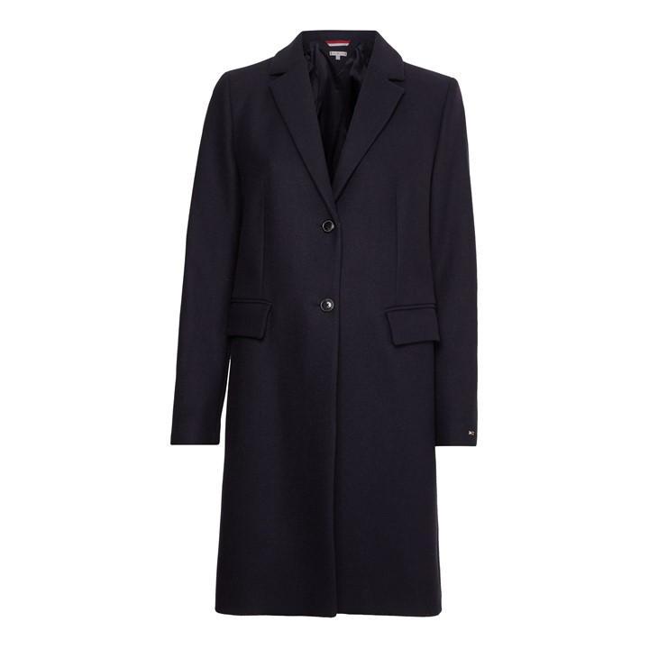 Tommy hilfiger classic wool coat 2025