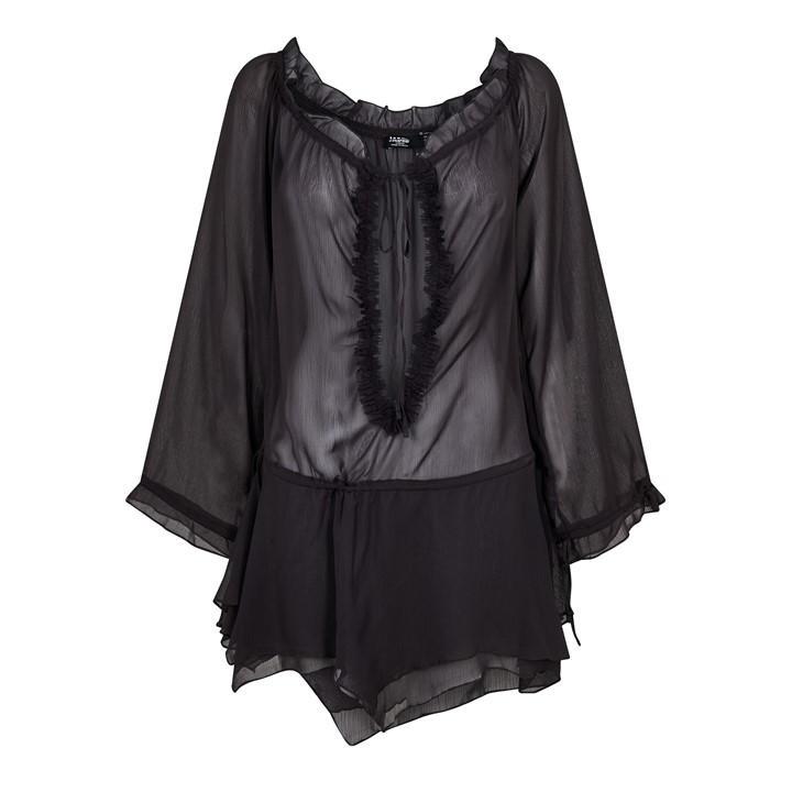 【JADED LONDON】Lorenza Dress 国内発送 Shop Lorenza Sheer Bardot Dress in Dusk | Jaded London