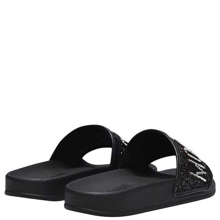 black moschino sliders