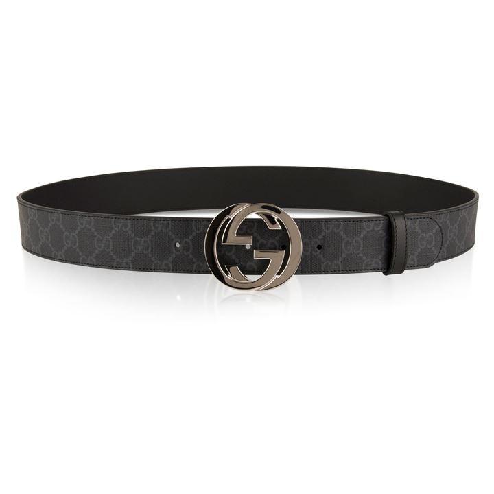 gucci supreme belt men