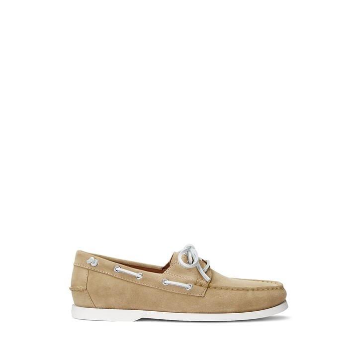 Polo Ralph Lauren Merton Boat Shoe in Natural for Men Lyst UK
