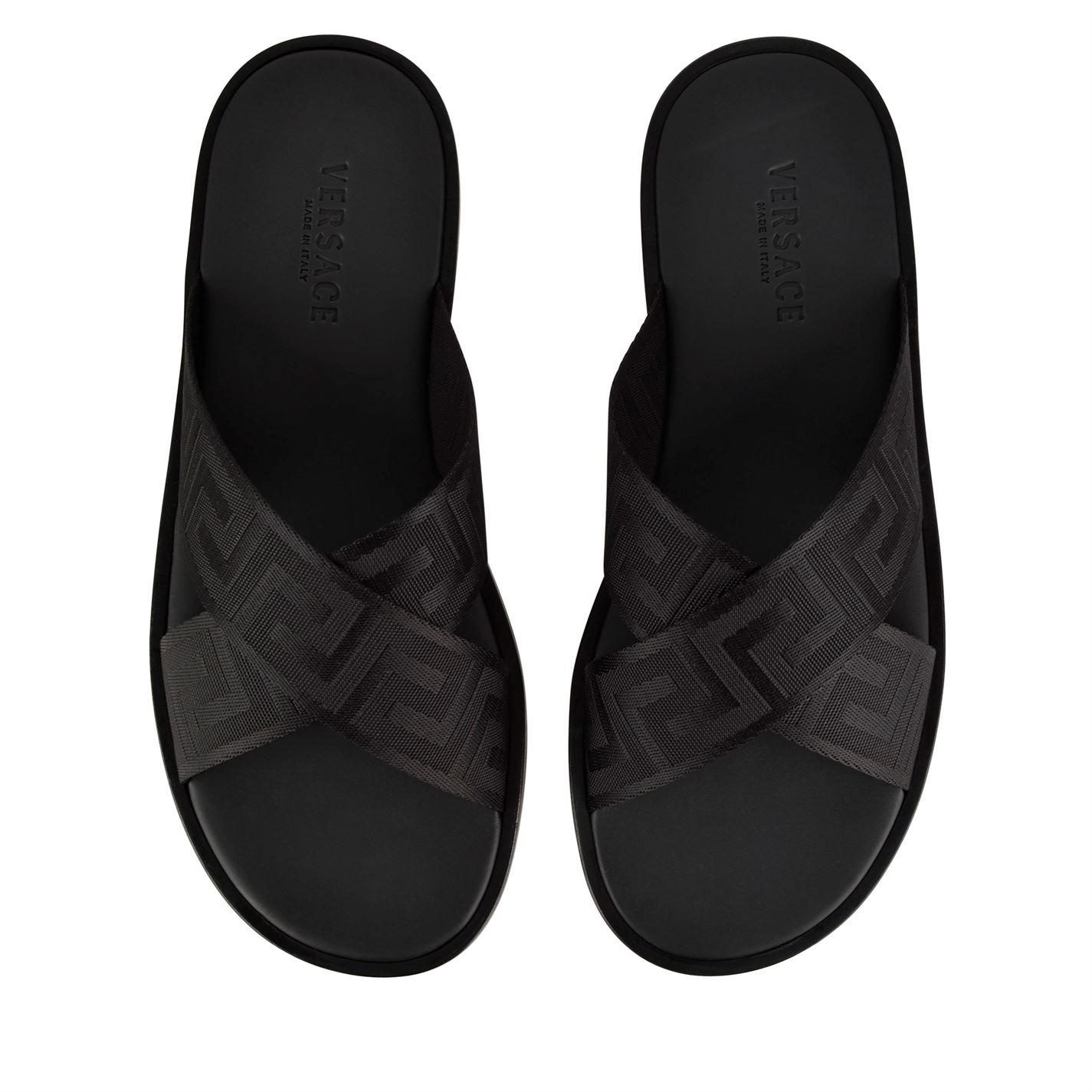 versace greca sandals