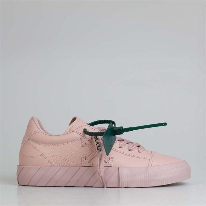 Off-White c/o Virgil Abloh Low Vulcanized Calf Leather Trainers in
