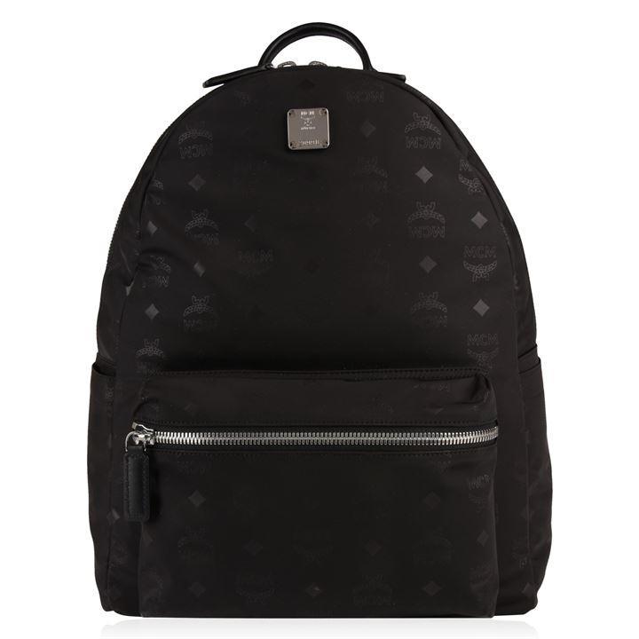 MCM Canvas Dieter Monogram Backpack in Black for Men - Lyst