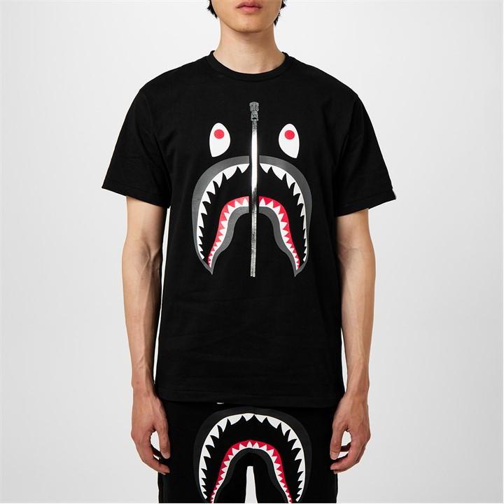 A Bathing Ape Bape Shark Tee Sn42 in Black for Men Lyst UK