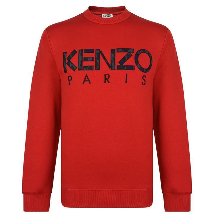 kenzo paris red sweater