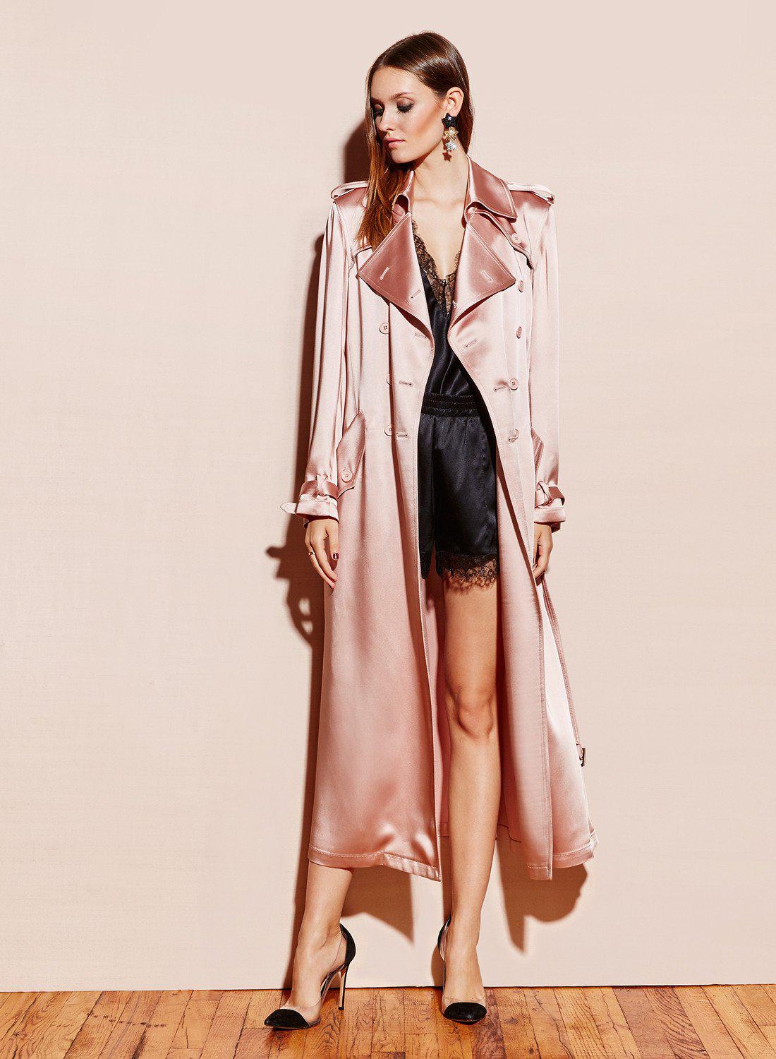 tailored trench coat