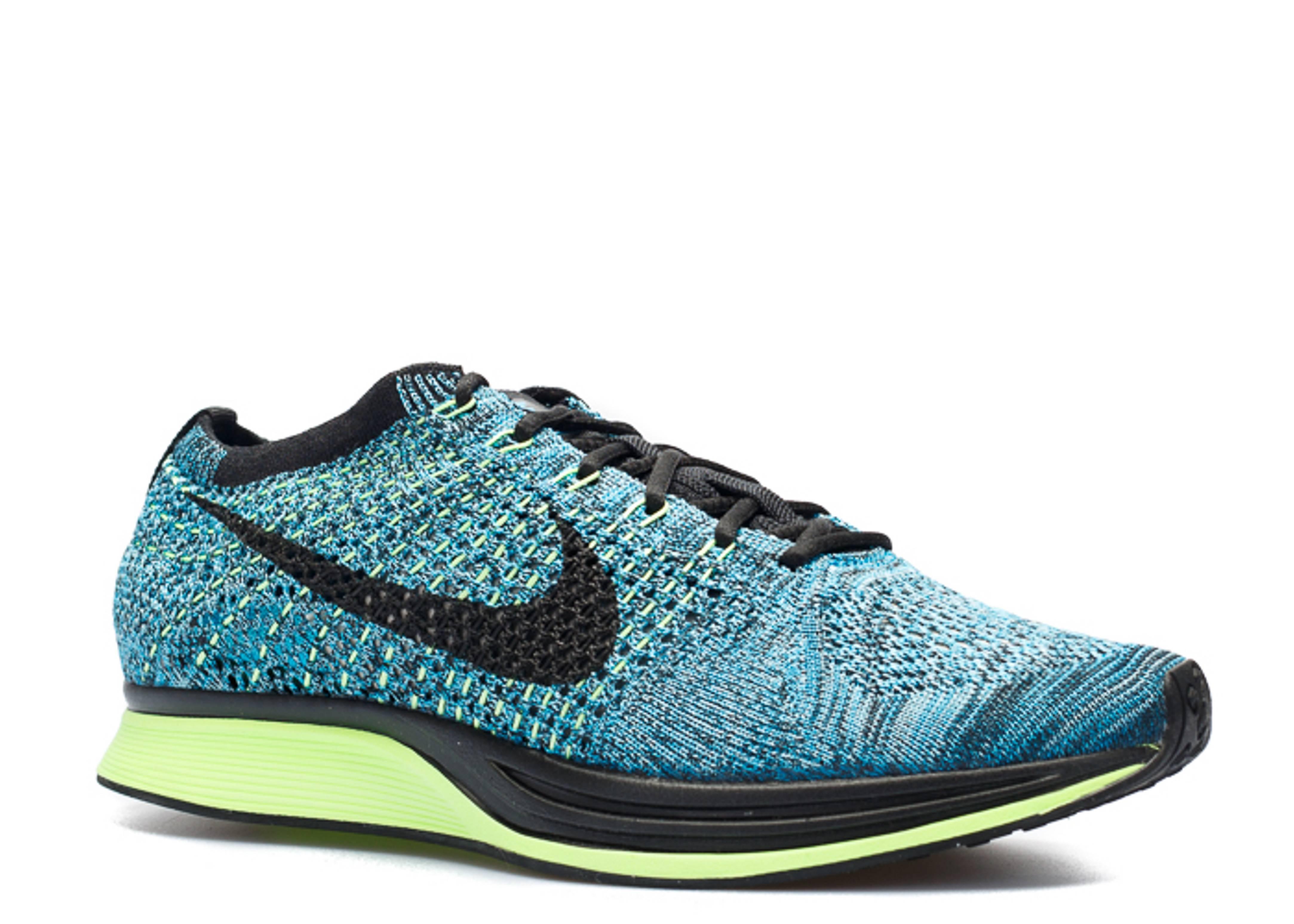 nike flyknit racer blue lagoon