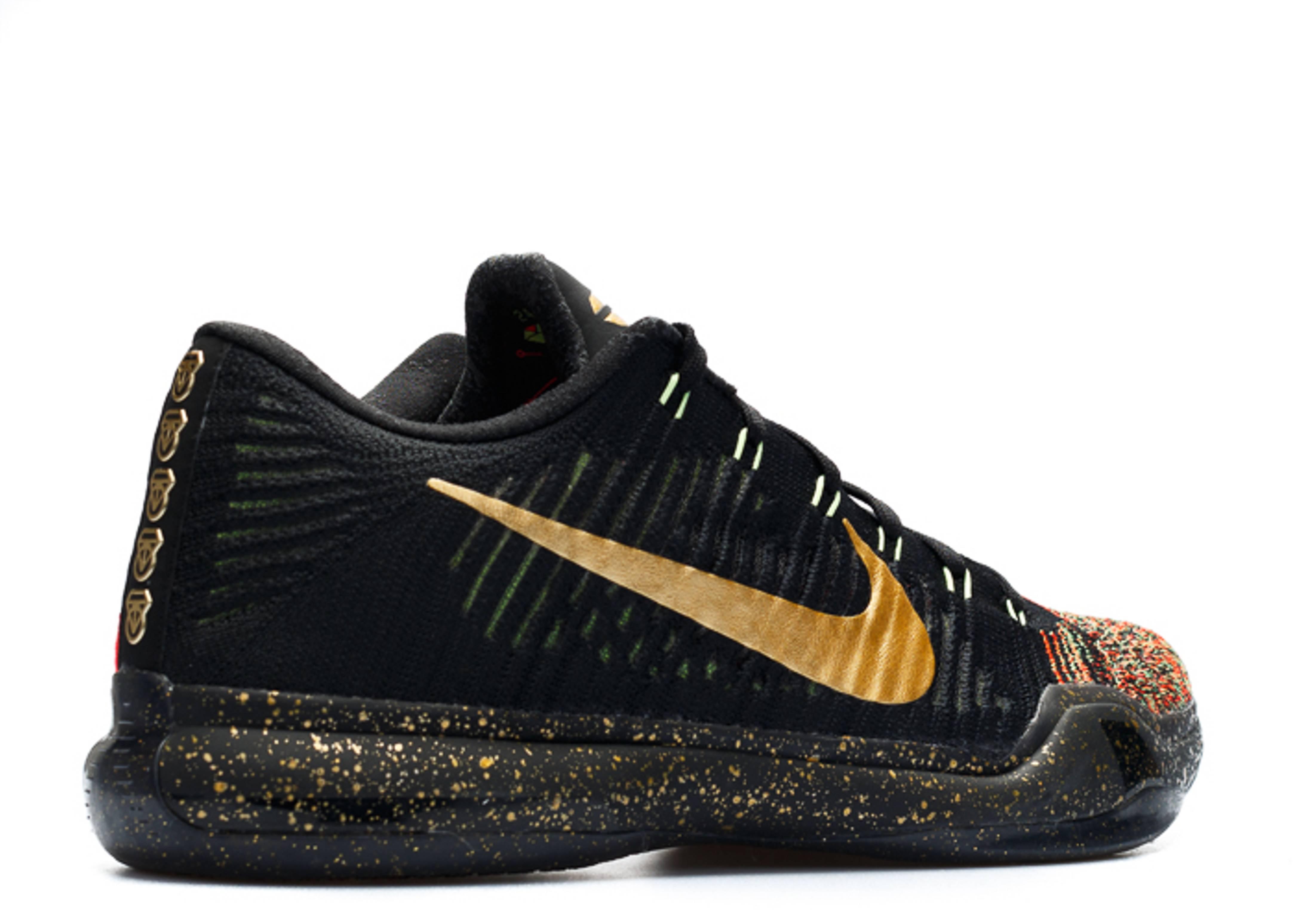 Nike Kobe 10 Elite Low 'christmas' in Black for Men Lyst
