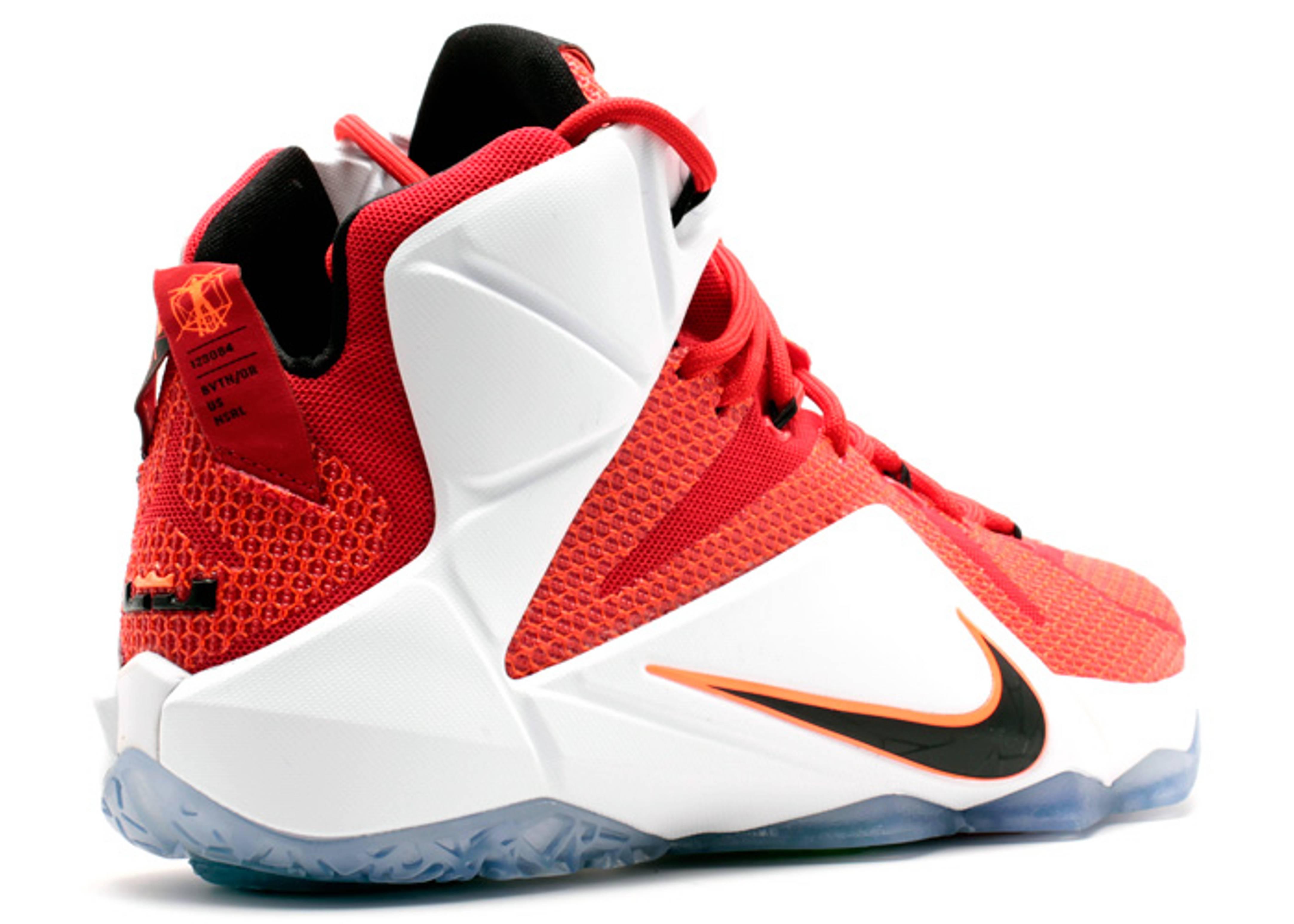 lebron 12 red
