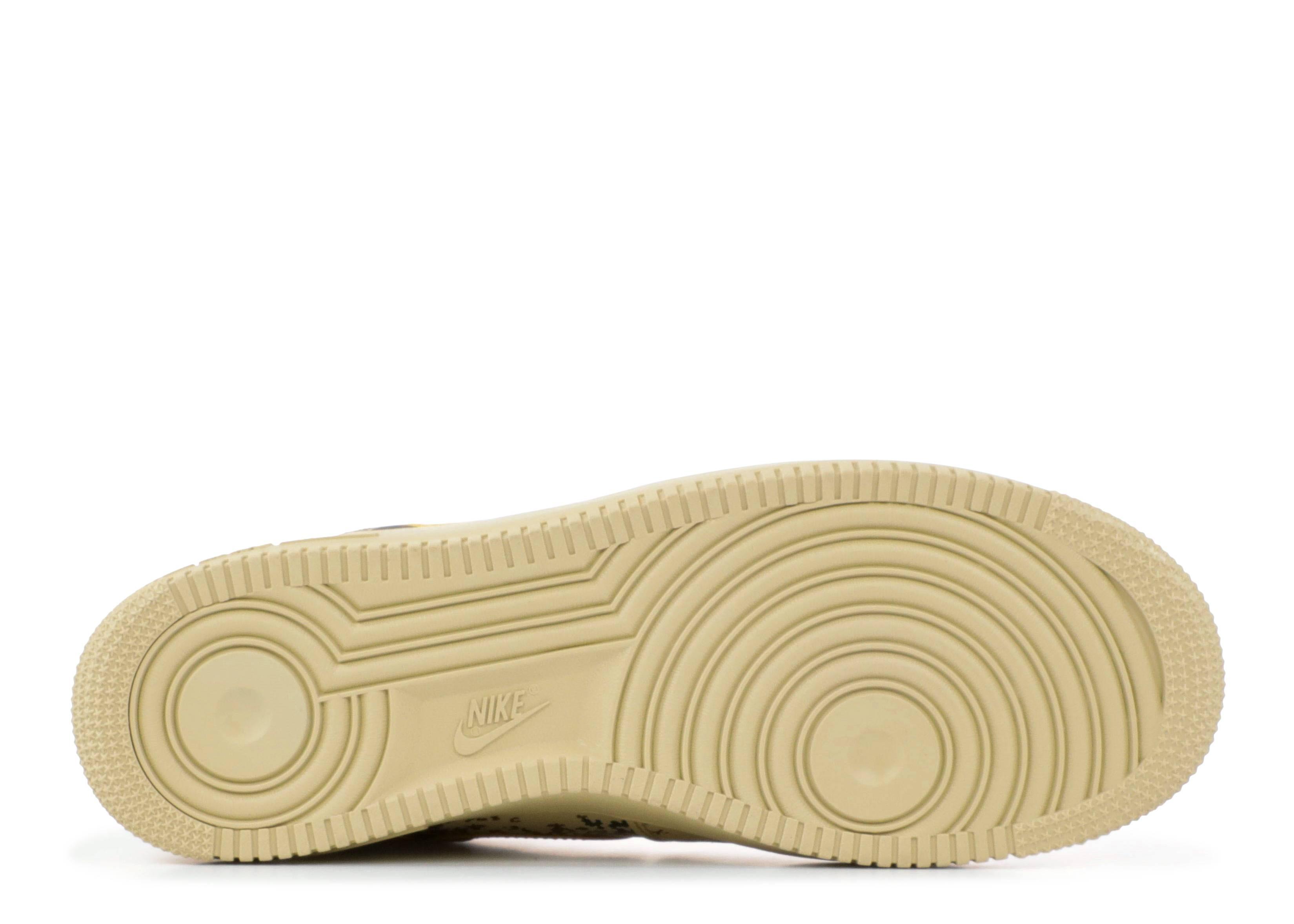 air force 1 low desert camo team gold