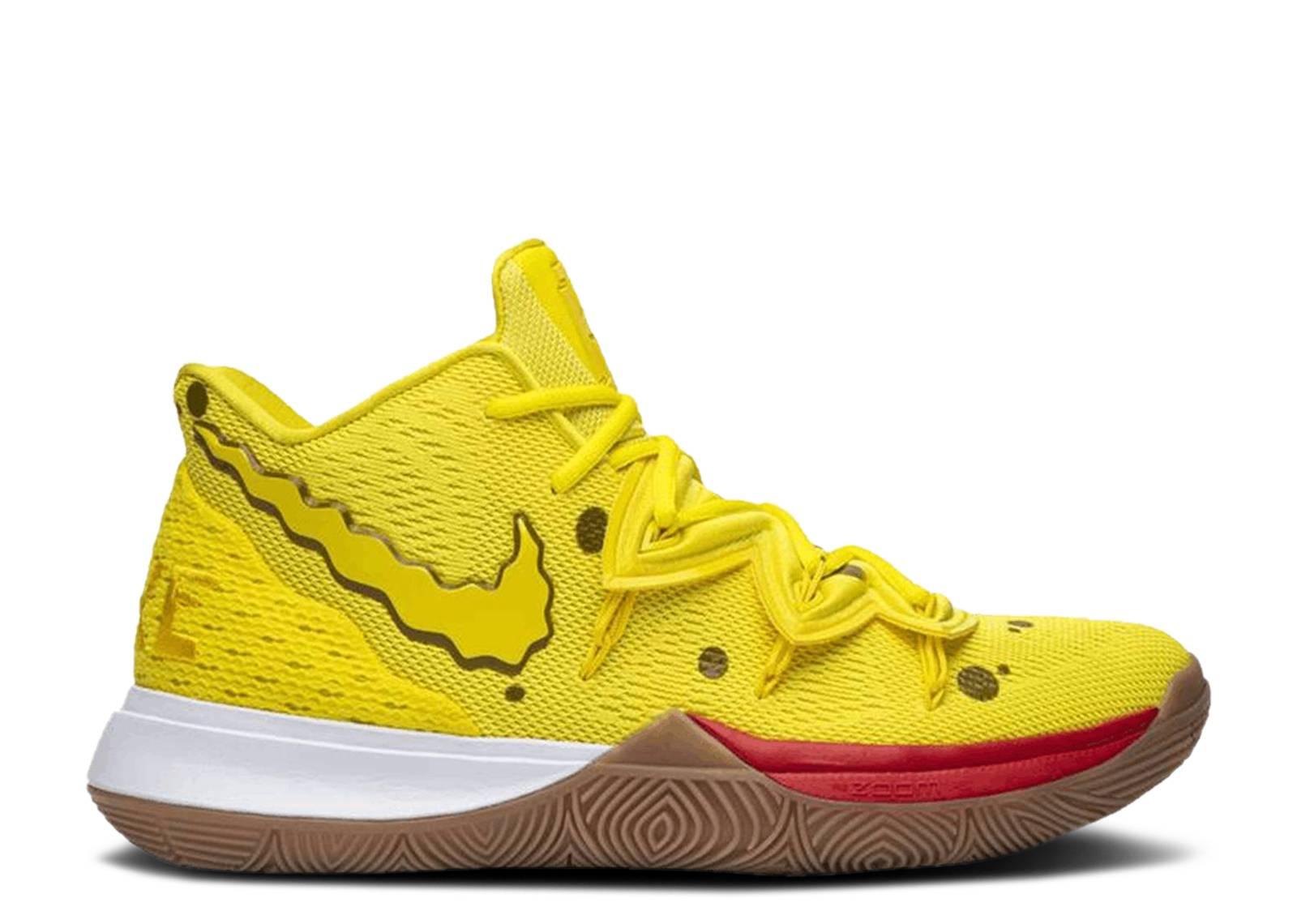 spongebob kyries yellow