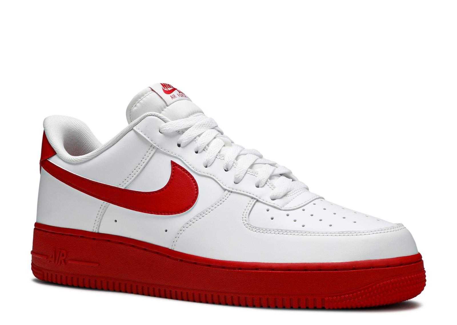 air force 1 red sole