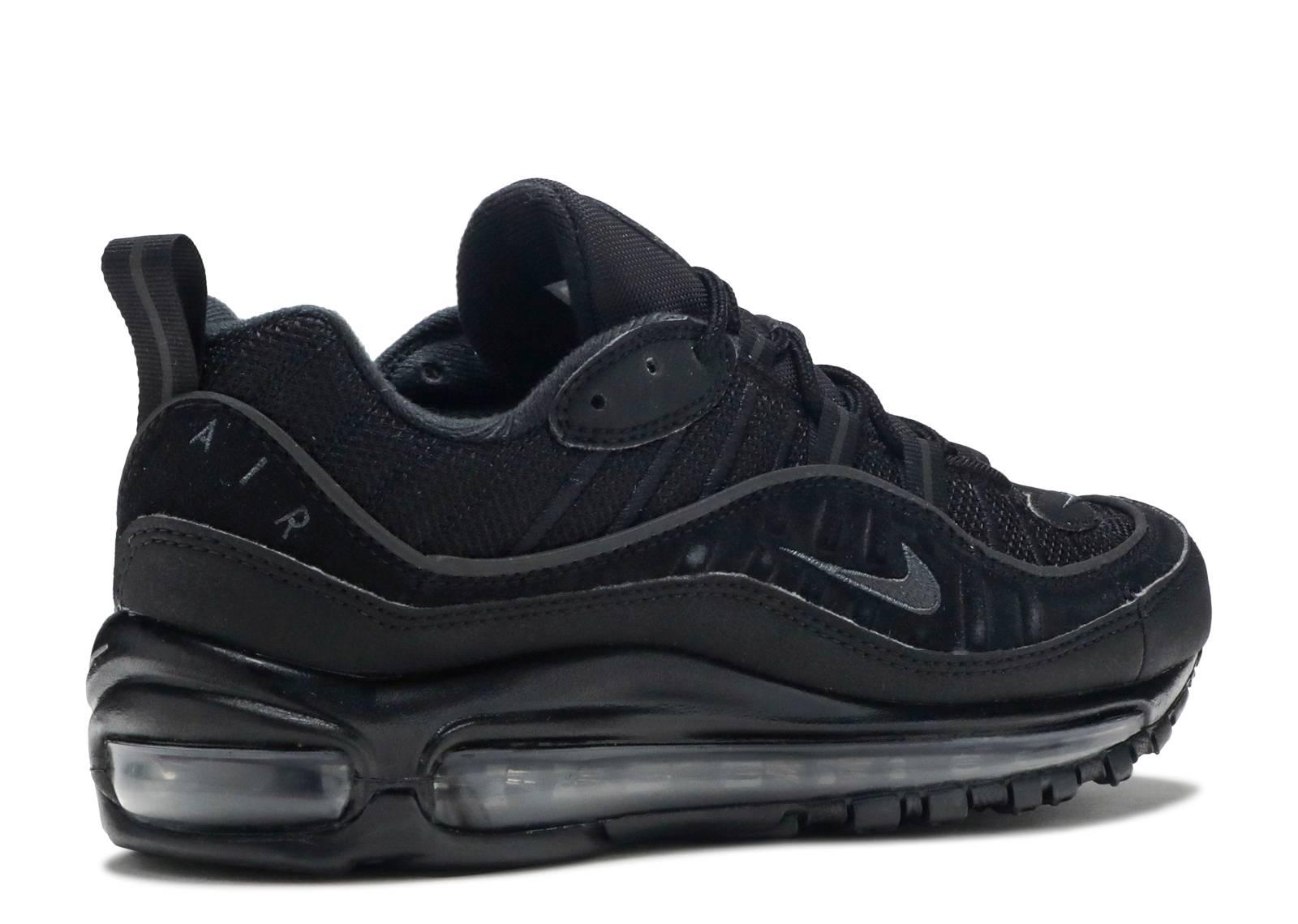 nike air max 98 black anthracite black sole