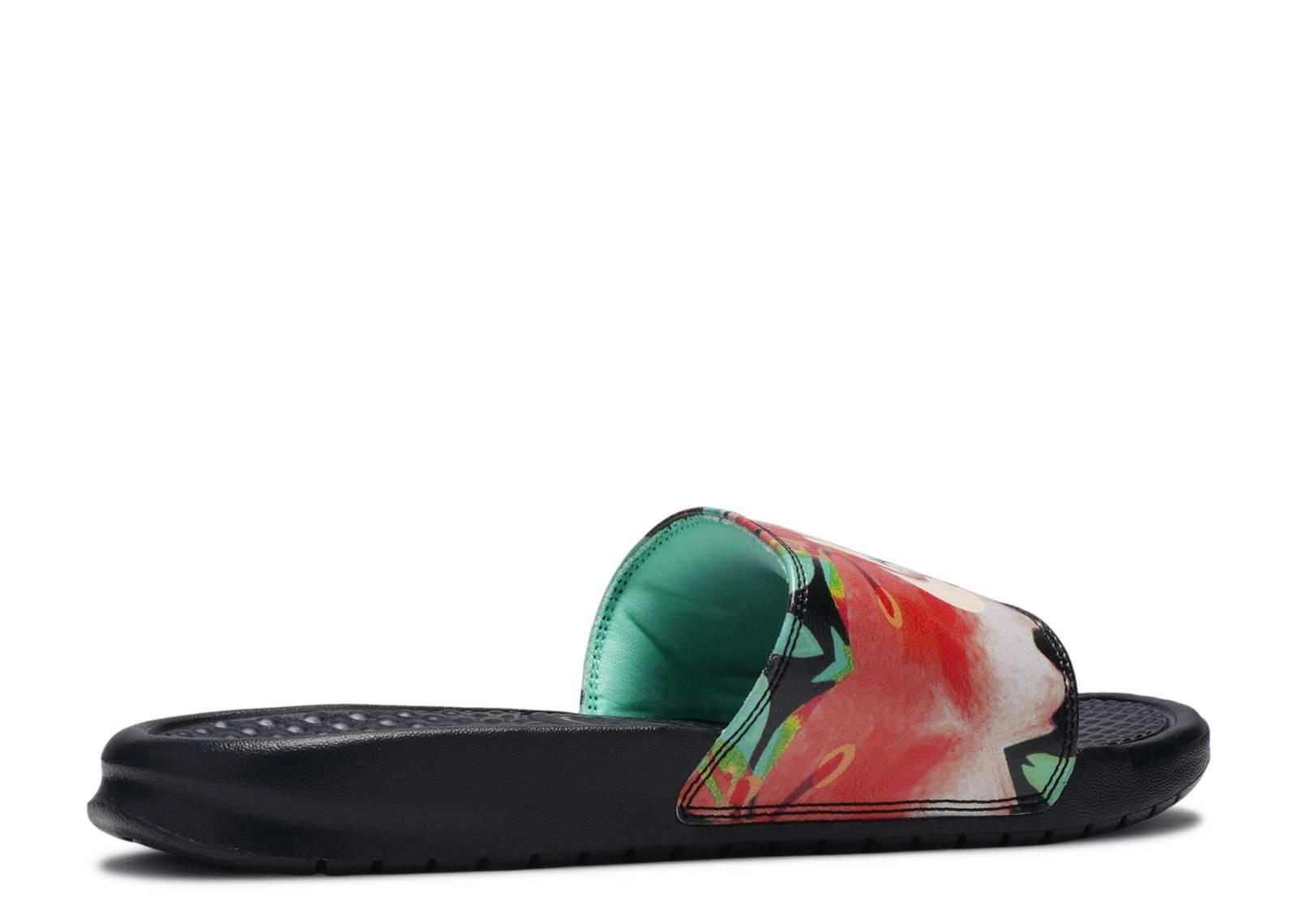 nike floral flip flops