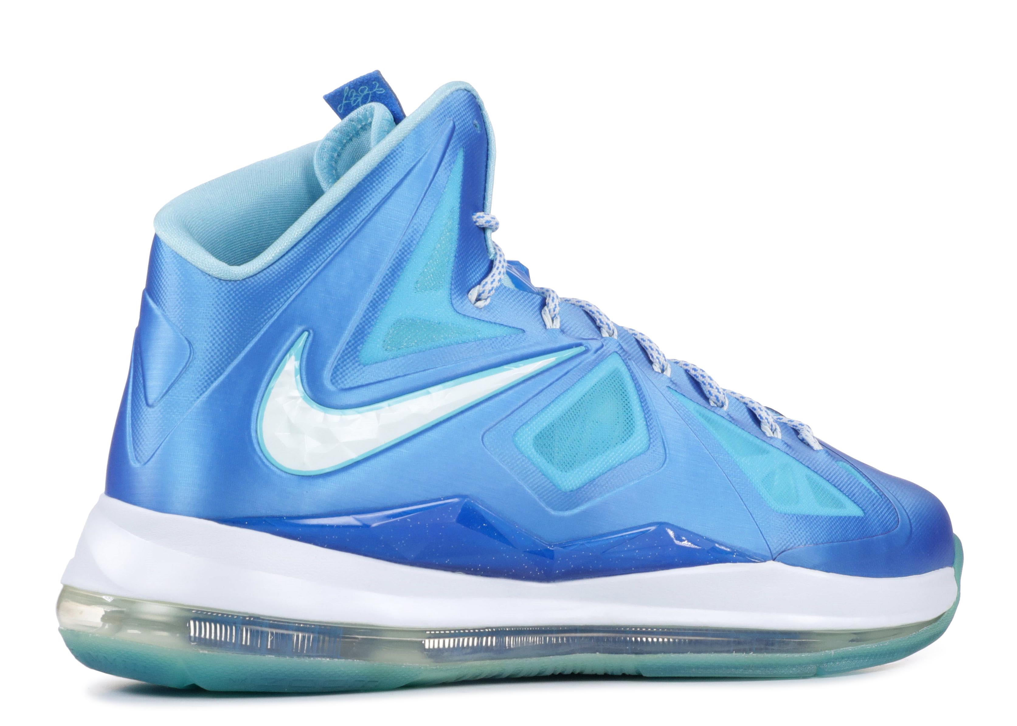 blue lebron 10