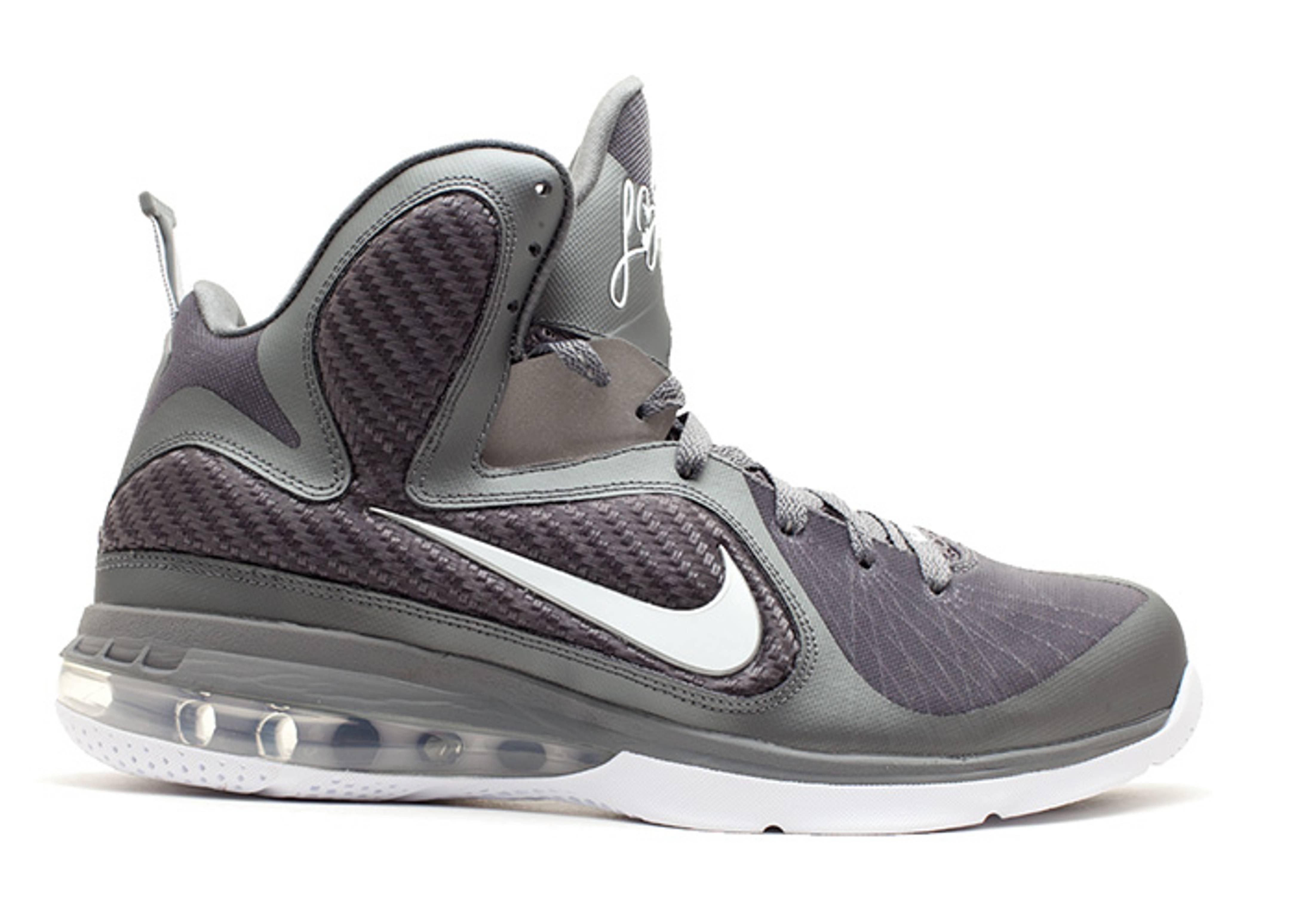 grey lebron 9s