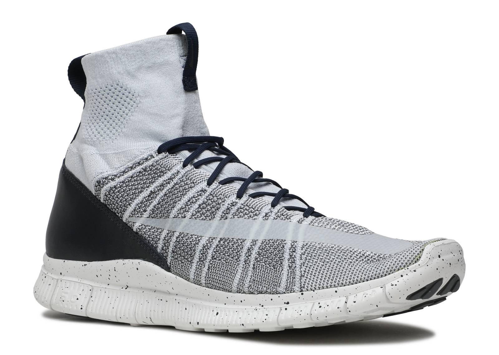 nike free flyknit mercurial dark grey