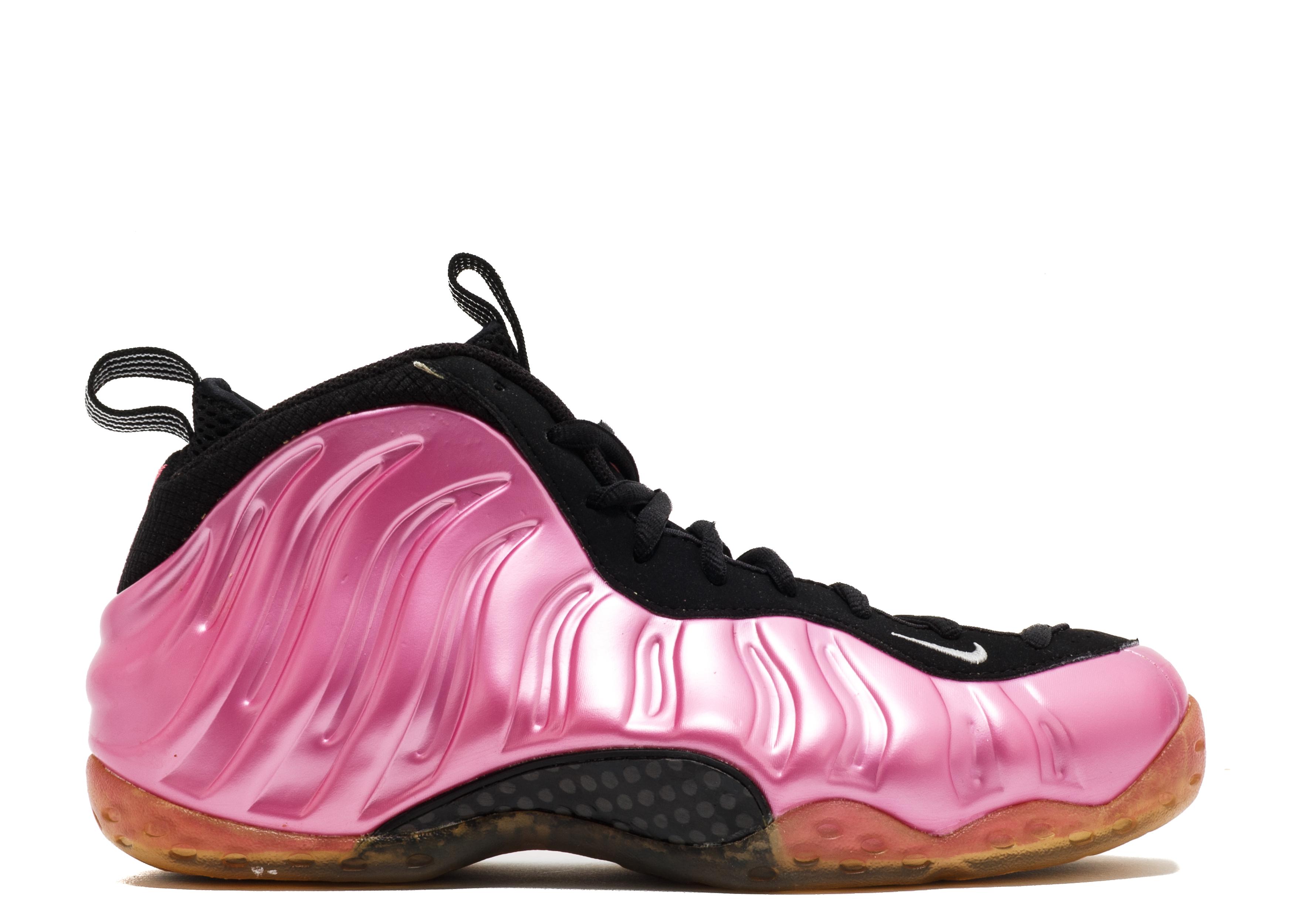 pink pearlized foamposite