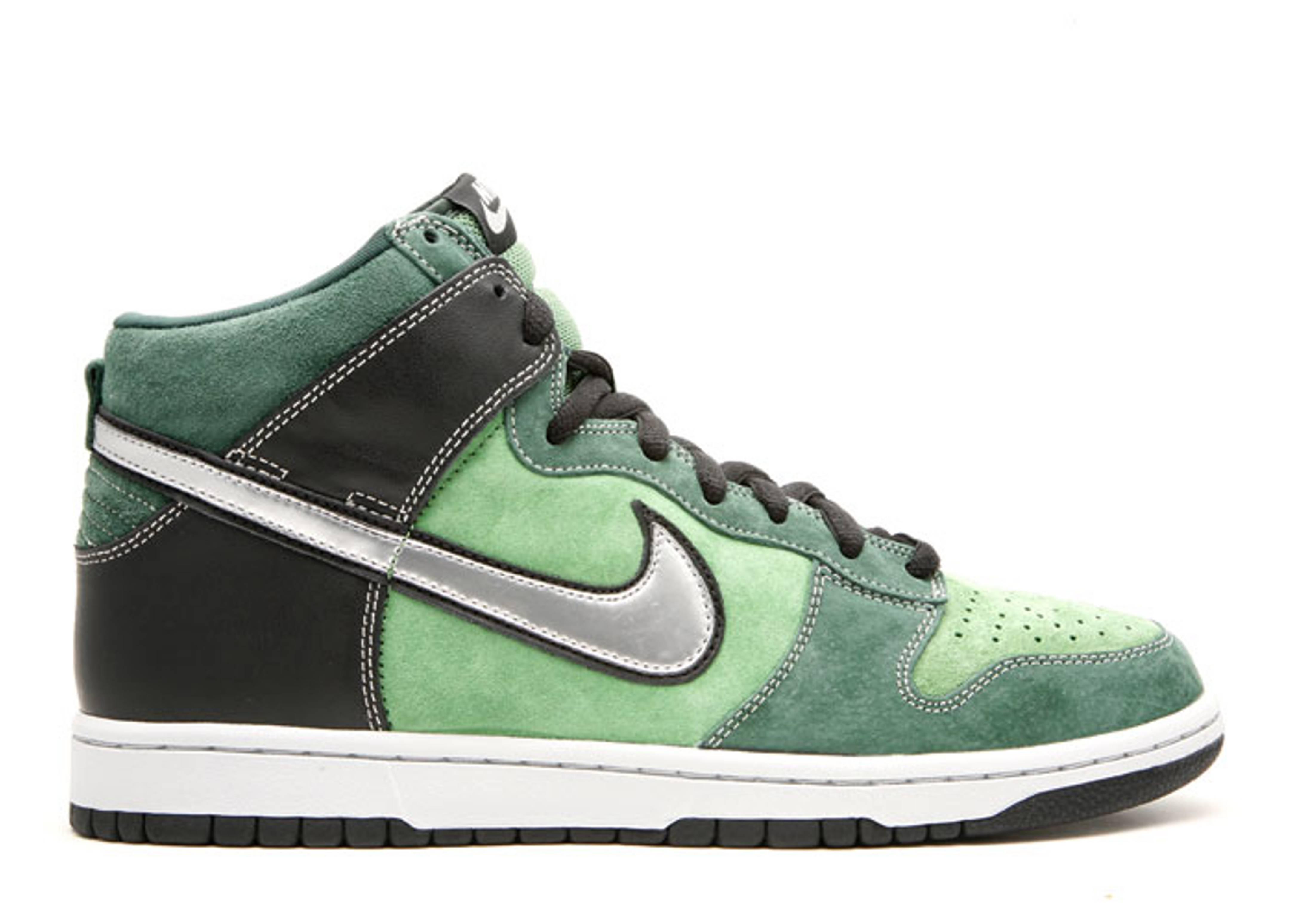Nike Dunk High Pro Sb 'brut' in Green for Men - Lyst
