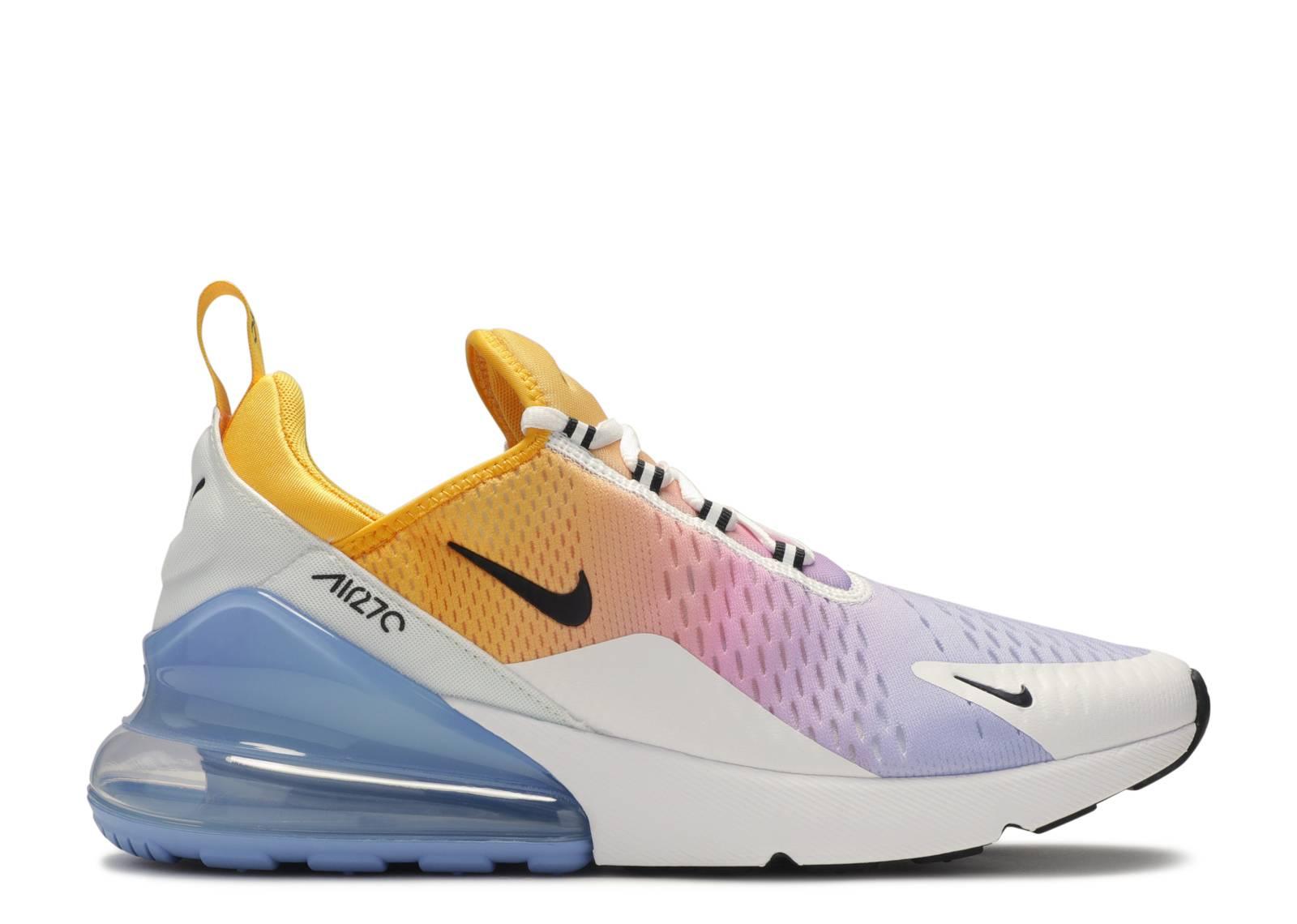 Nike Air Max 270 'summer Gradient' Shoes - Size 13 in University Gold/Black (Purple) for Men 