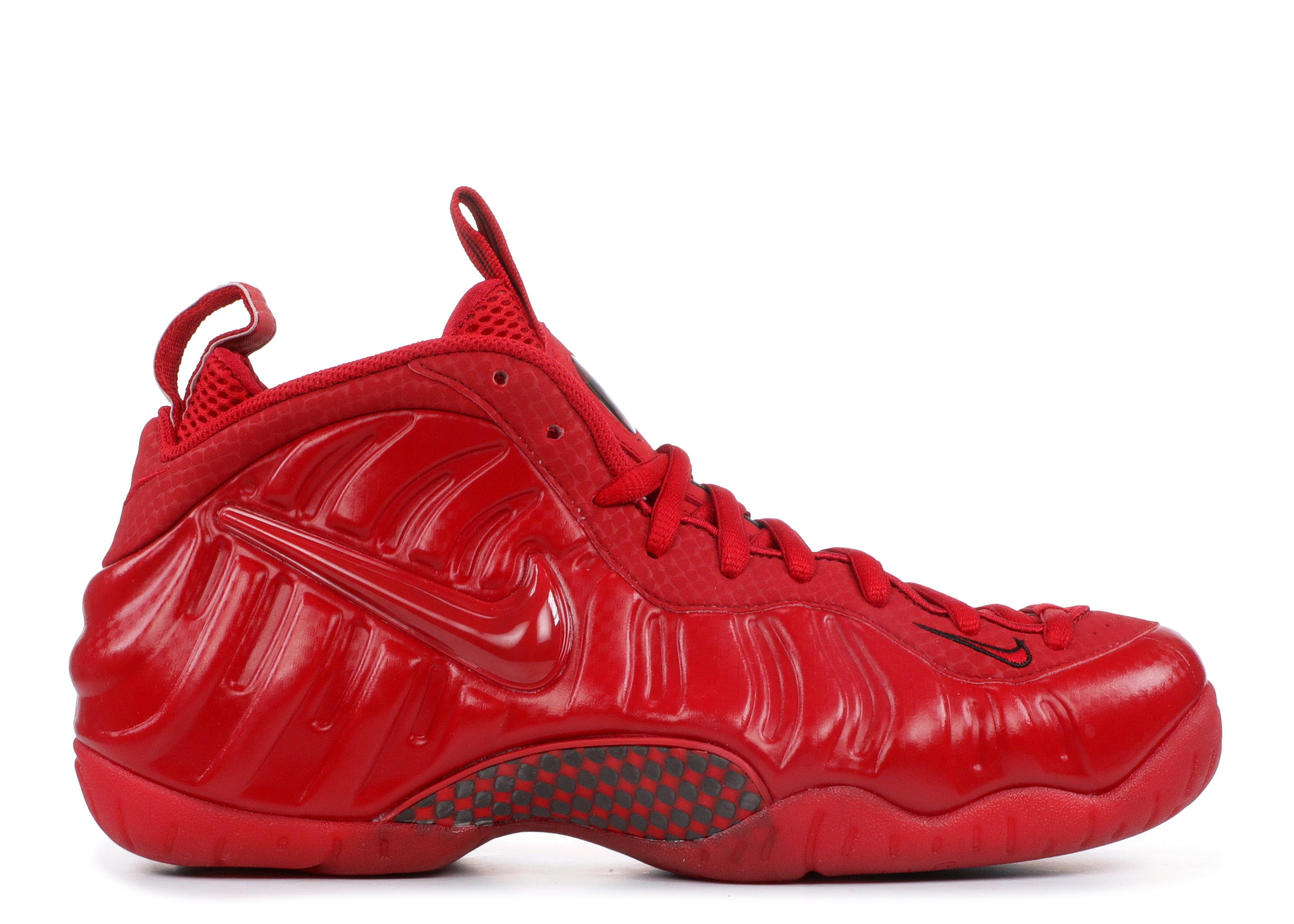 nike foamposite red white and blue