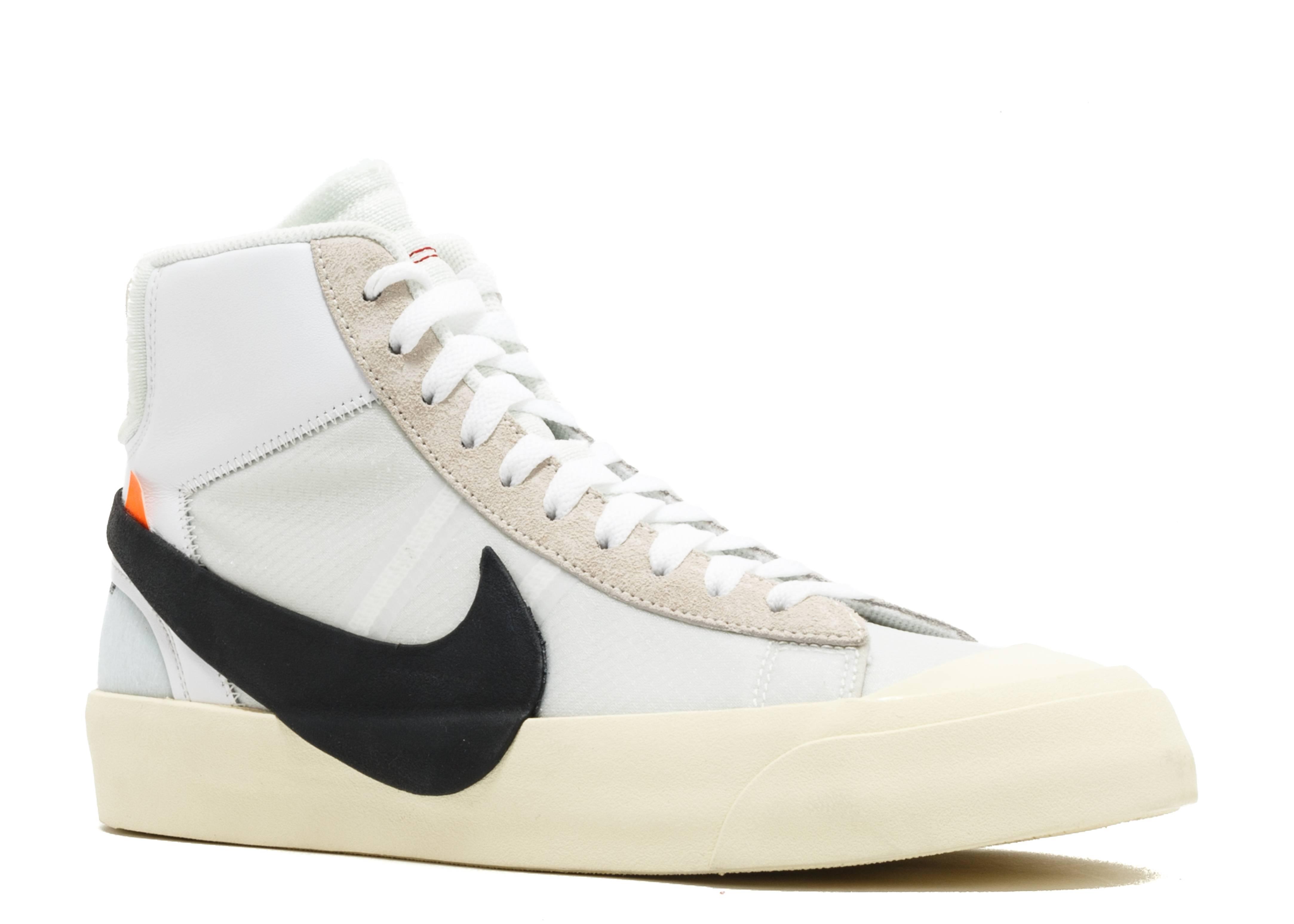 nike blazer off white the ten