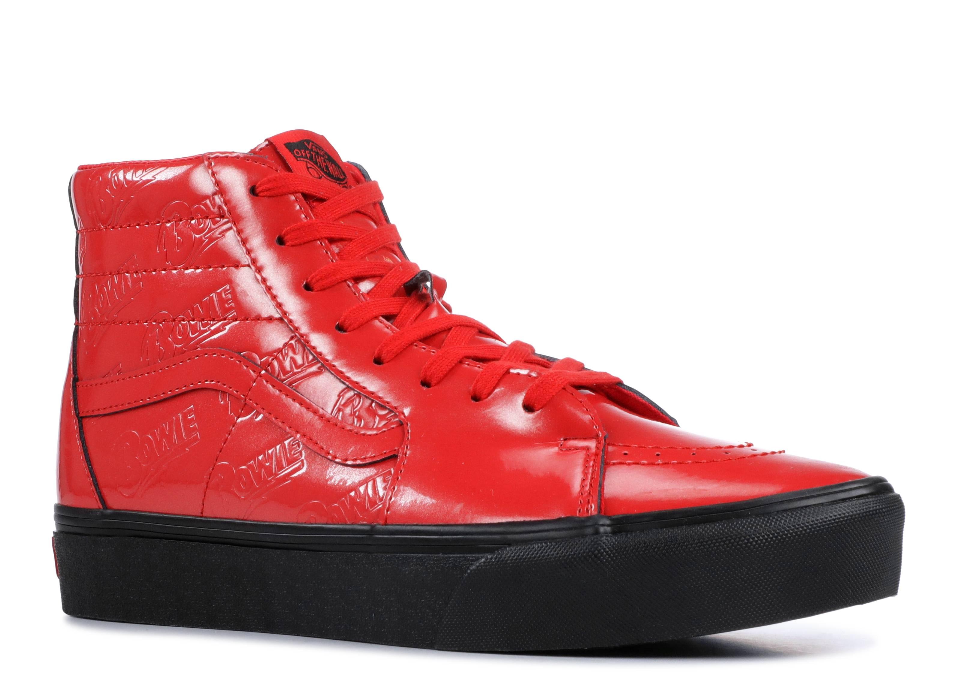 vans sk8 hi platform red