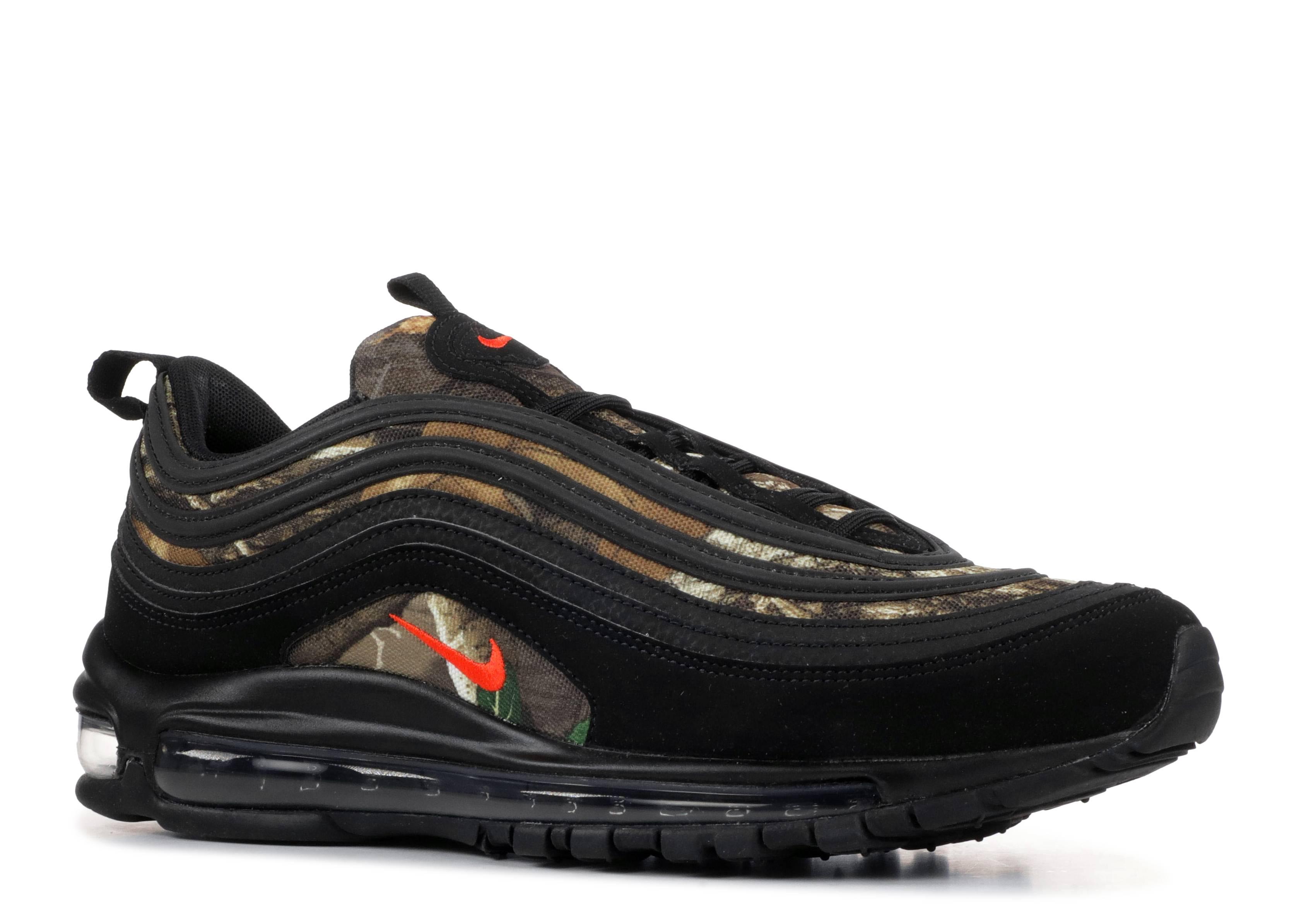 Mens and WMNS Nike Air Max 1/97 VF SW Black Green Red AJ4219-036